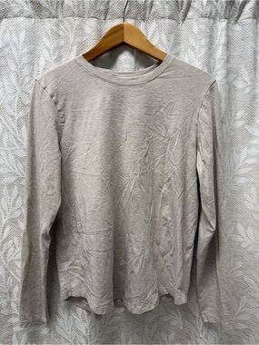 lululemon athletica Women's Long-Sleeve Crewneck Top - Light Beige (worn once)